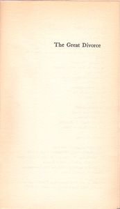 The Great Divorce
