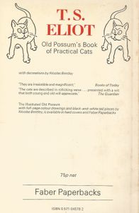 Old Possum's Book of Practical Cats