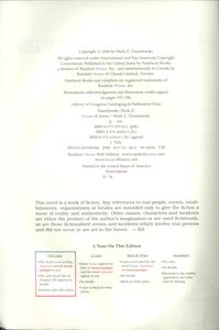 House of Leaves
