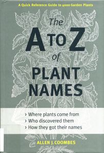 The A To Z Of Plant Names