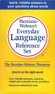 Merriam-Webster's Everyday Language Reference Set