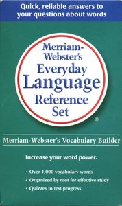 Merriam-Webster's Everyday Language Reference Set