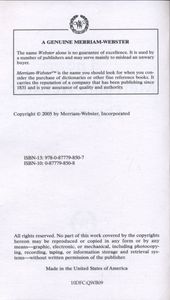 Merriam-Webster's Everyday Language Reference Set