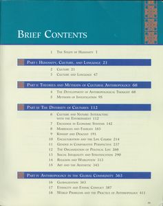Humanity: An Introduction To Cultural Anthropology