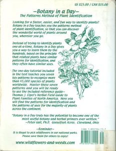Botany in a Day: The Patterns Method of Plant Identification