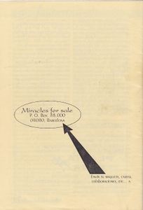 Miracles For Sale