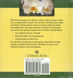 300 Orchids: Species and Varieties in Cultivation