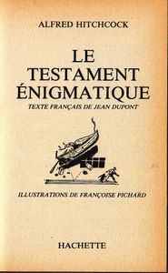 Le Testament Enigmatique