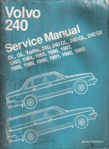 Volvo 240 Service Manual (1983 through 1993)
