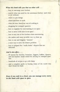 The Cramped Quarters Cookbook