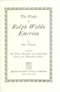 The Works of Emerson