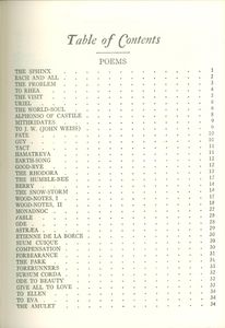 The Works of Emerson
