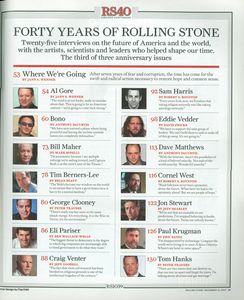 Rolling Stone Issue 1039: The Fortieth Anniversary