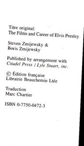 Elvis - Elvis Presley Films Et Carrière