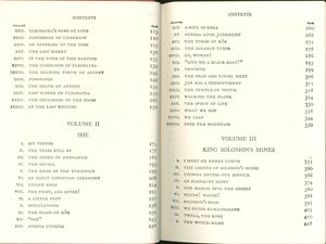 The Works of Haggard