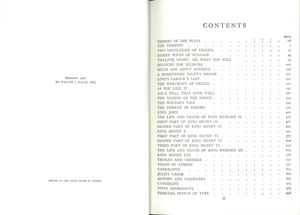 The Works of Shakespeare
