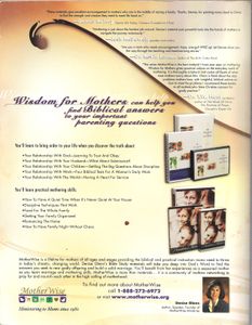 Wisdom for Mothers (Workbook)