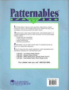 Patternables (Grades K - 6)