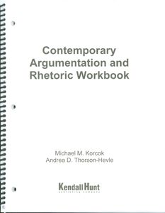 Contemporary Argumentation and Rhetoric