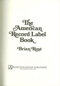 The American Record Label Book
