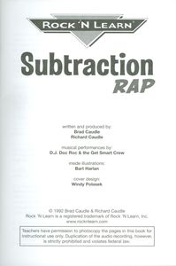 Subtraction Rap