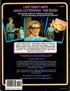Late Night With David Letterman: The Book
