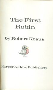 The First Robin