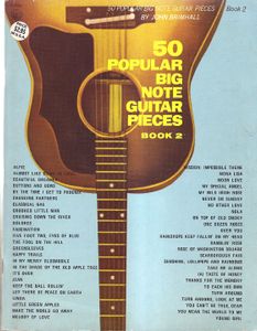 50 Popular Big Note Guitar Pieces Book 2