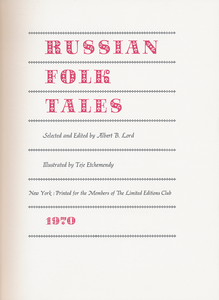 Russian Folk Tales
