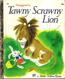 Tawny Scrawny Lion