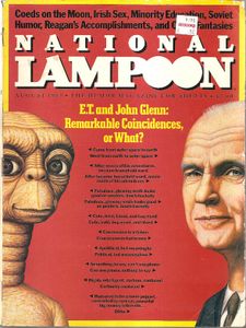 National Lampoon: E.T. And John Glenn: Remarkable Coincidences, Or What?