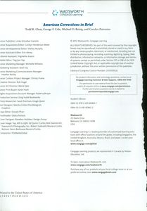 American Corrections In Brief