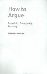 How to Argue