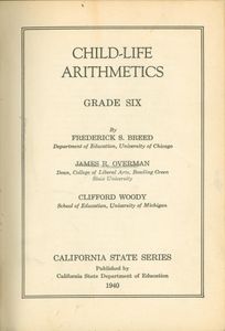 Child-Life Arithmetics