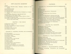 New Analytic Geometry