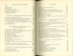 New Analytic Geometry