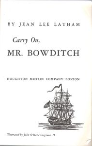 Carry On, Mr. Bowditch