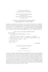The Marriage Plot
