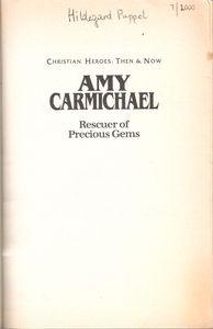 Amy Carmichael