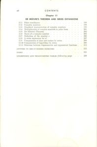 Plane Trigonometry