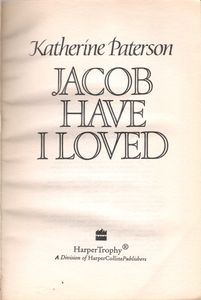 Jacob Have I Loved