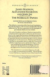 The Federalist Papers