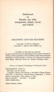 McGuffey and His Readers