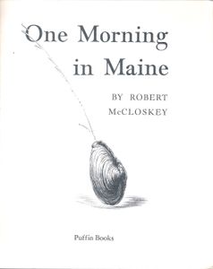 One Morning in Maine