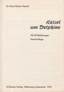 Rätsel Um Delphine