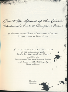 Don't Be Afraid of the Dark: Blackwood's Guide to Dangerous Fairies
