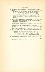 The Slide Rule and Logarithmic Tables
