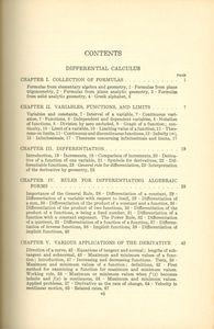 Elements Of The Differential And Integral Calculus