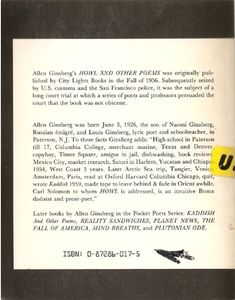 Howl and Other Poems