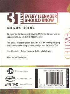 31 Verses Every Teenager Should Know: Devoted
